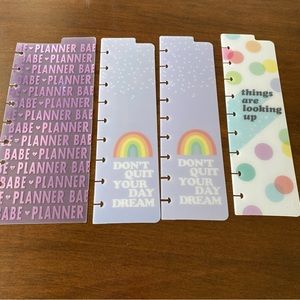 Happy Planner Dashboards / bookmarks - Daydream and Planner Babe
